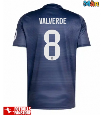 Real Madrid Federico Valverde #8 Bortatröja 2025-26 Kortärmad